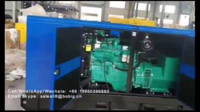50Hz 60Hz Water Cooling 10 kVA to 500kw Electric Generator
